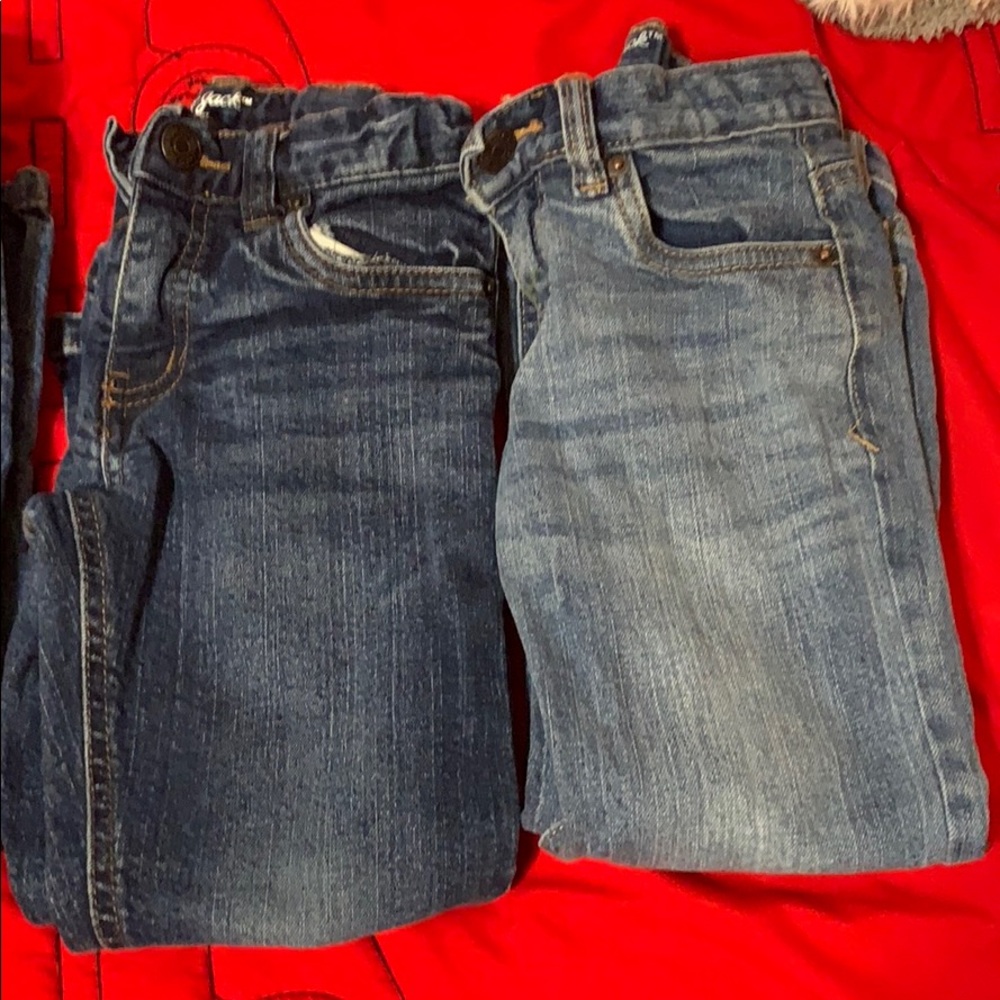 4 pairs of size 4T Cat and Jack jeans